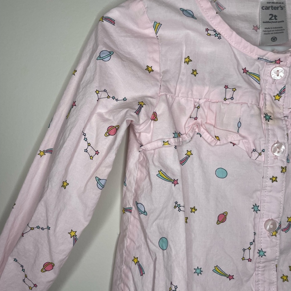 Astronomy 🪐 🔭 Button Down Blouse - Picture 9 of 10
